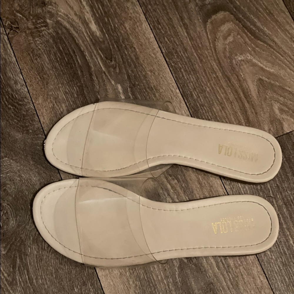 Cute Chic Clear Slides - image 1